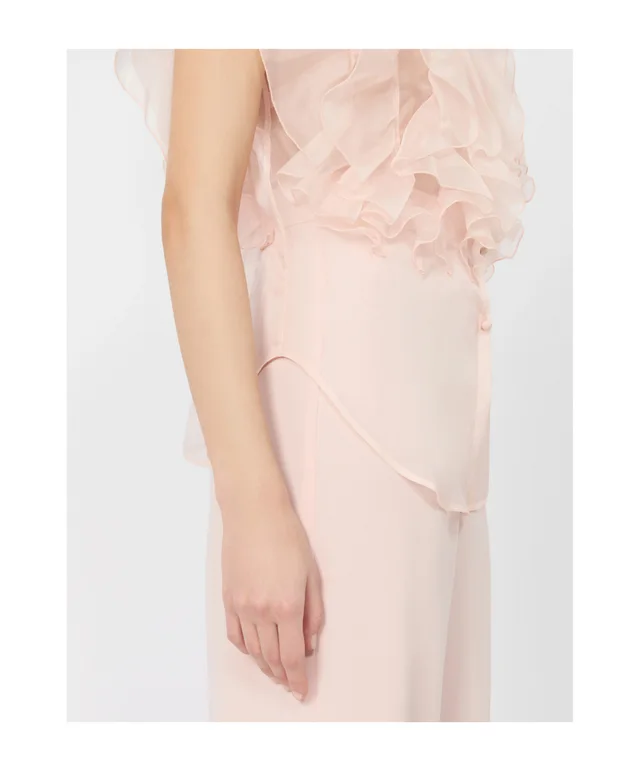Max Mara ruffled silk shirt, photo 4 of 6 from SENSER