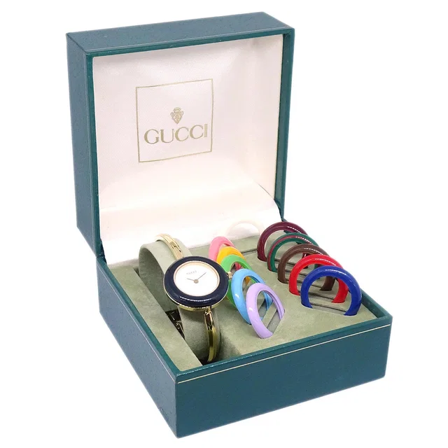 Gucci 11/12.2 Change Bezel Chameleon Quartz Watch SS from AMORE Vintage Tokyo