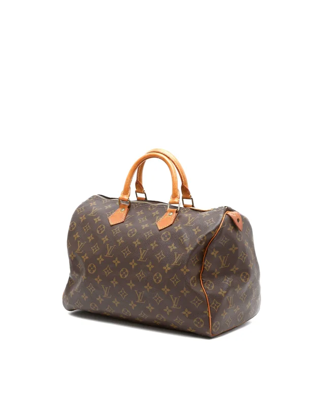 Louis Vuitton Monogram Speedy 35 Bag in Coated canvas from A Retro Tale, photo 2 of 9
