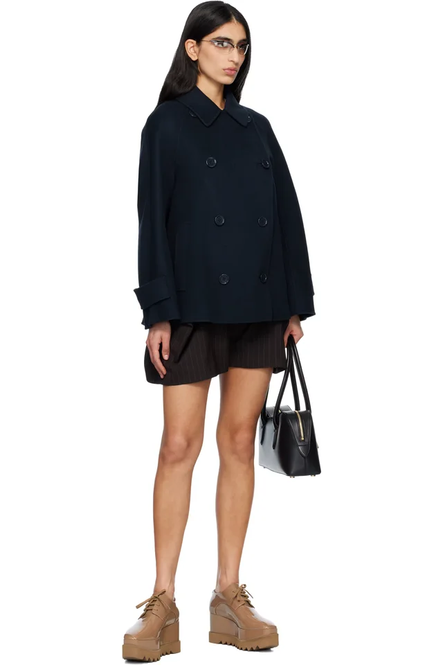 Stella McCartney Brown Limited Edition Elyse Monochrome Platform Derbys, photo 5 of 5 from SSENSE