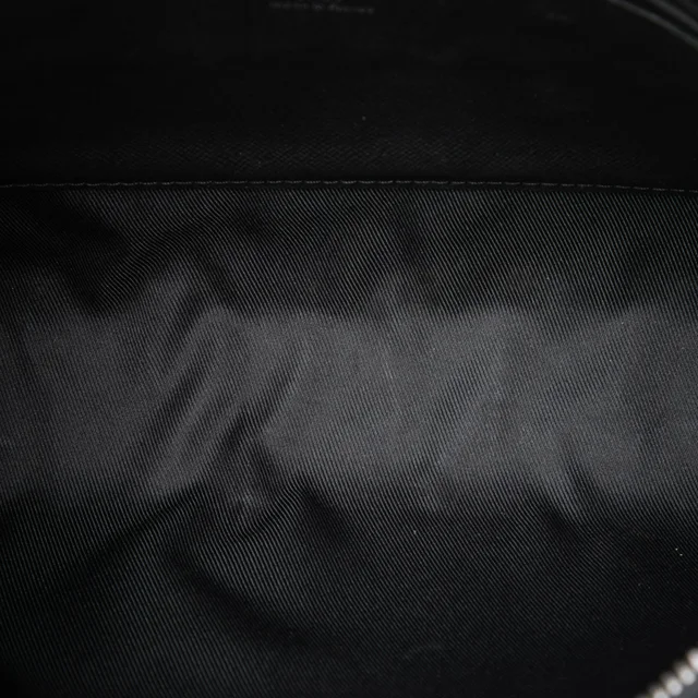 Black Louis Vuitton Damier Graphite Pochette Voyage MM Clutch Bag in Black Canvas from Designer Revival, photo 2 of 2