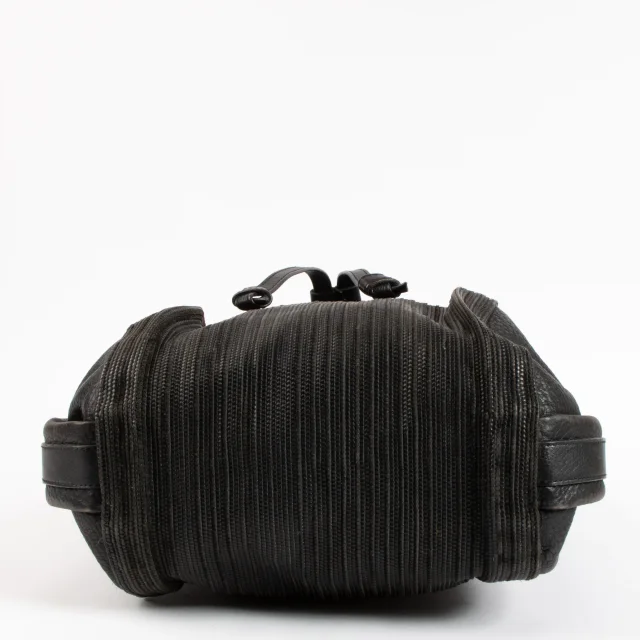 Delvaux Black Toile de Cuir Shoulder Bag in Black from Labellov, photo 6 of 7