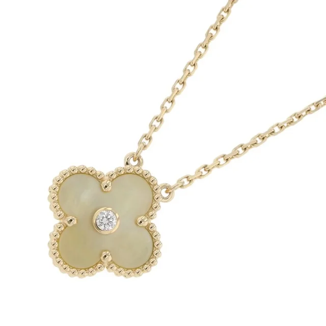 Van Cleef & Arpels Alhambra Necklace, Gold Mother-Of-Pearl in multicolor from Grailed
