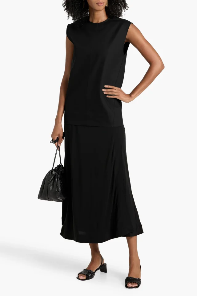 Toteme Organic Cotton-Twill Sleeveless Top, photo 2 of 4 from THE OUTNET