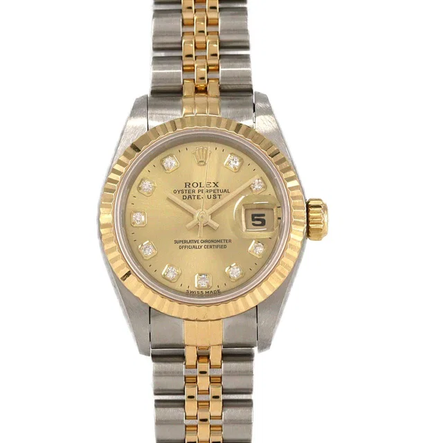 Rolex Datejust Stainless Steel Yellow Gold Automatic in Yellow from The Reluxe