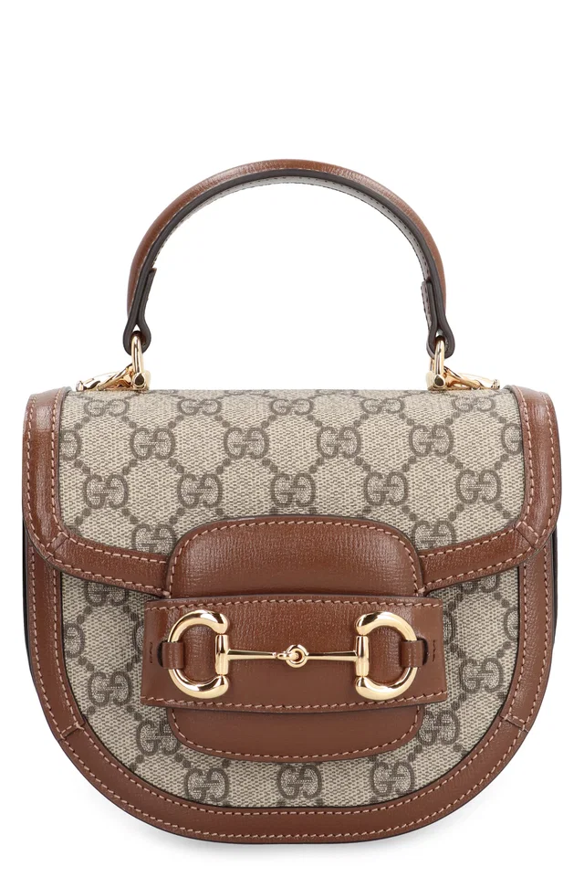 Gucci Horsebit Top Handle Bag — Beige in Beige Calfskin from HEWI
