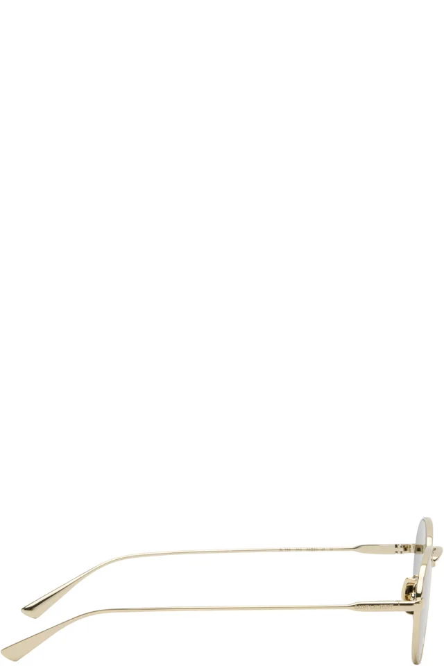 Saint Laurent Gold SL 799 Sunglasses, photo 2 of 2 from SSENSE
