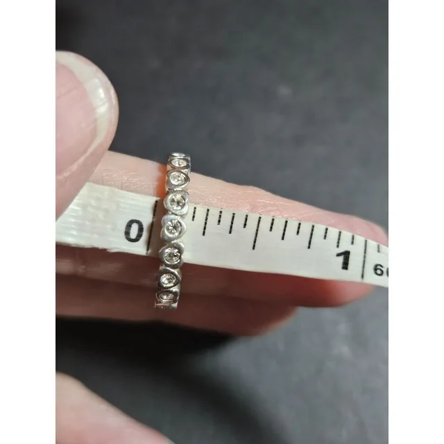 Coach Sterling Silver Heart Ring Size 6 in silver|gray from Poshmark, photo 9 of 9