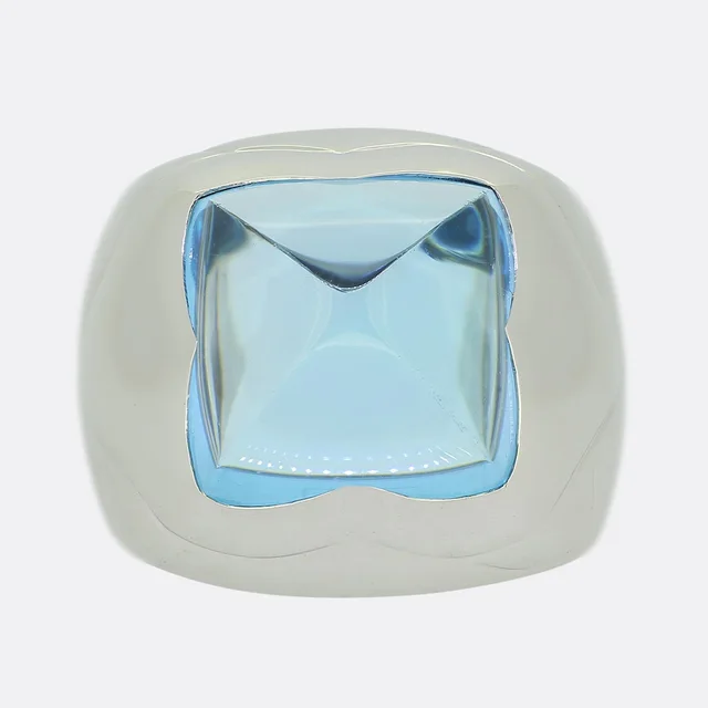 Bvlgari Topaz Pyramid Ring from The Vintage Jeweller