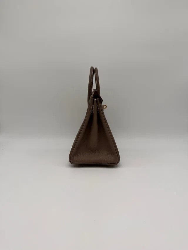 Hermès Birkin 25 Etoupe Togo Gold Hardware in Taupe Togo leather from Luxury Promise, photo 5 of 11