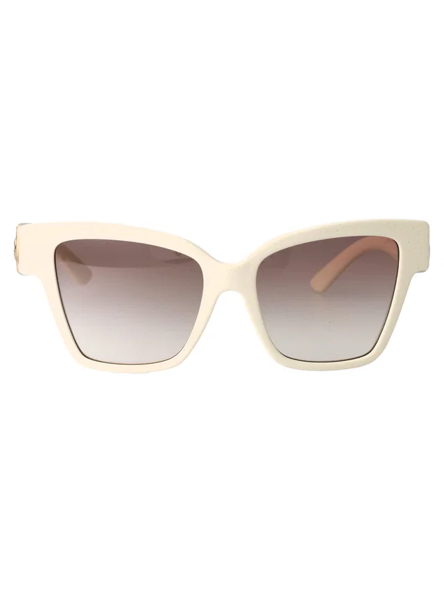 Dolce & Gabbana 0dg4470 Gradient Tinted Sunglasses — Cream Acetate in White from HEWI