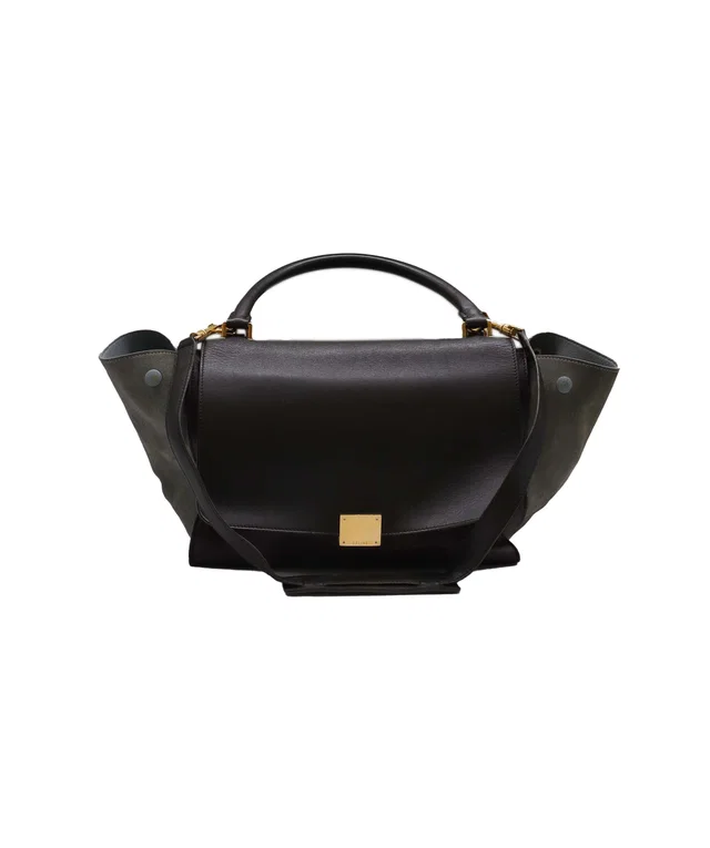 Celine trapeze burgundy in Burgundy Suede from Luxury Promise