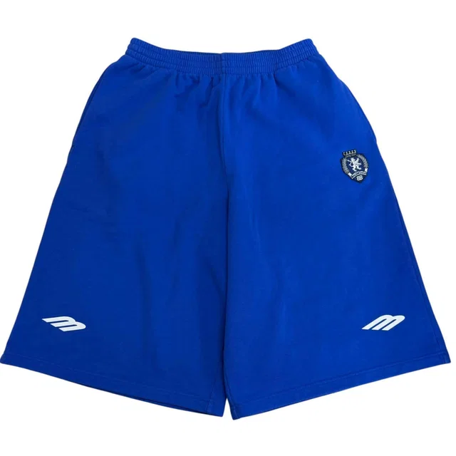Balenciaga Football Sports Icon Buggy Cotton Shorts from LuxUness