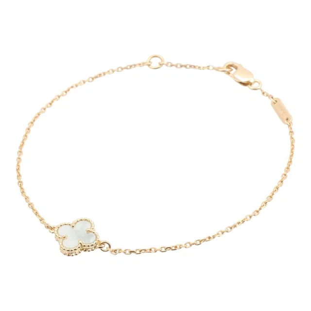 Van Cleef & Arpels 18K Sweet Alhambra bracelet, yellow gold in Yellow from VINTAGE QOO TOKYO