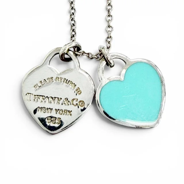 Tiffany & Co. Heart Necklace in blue from Poshmark