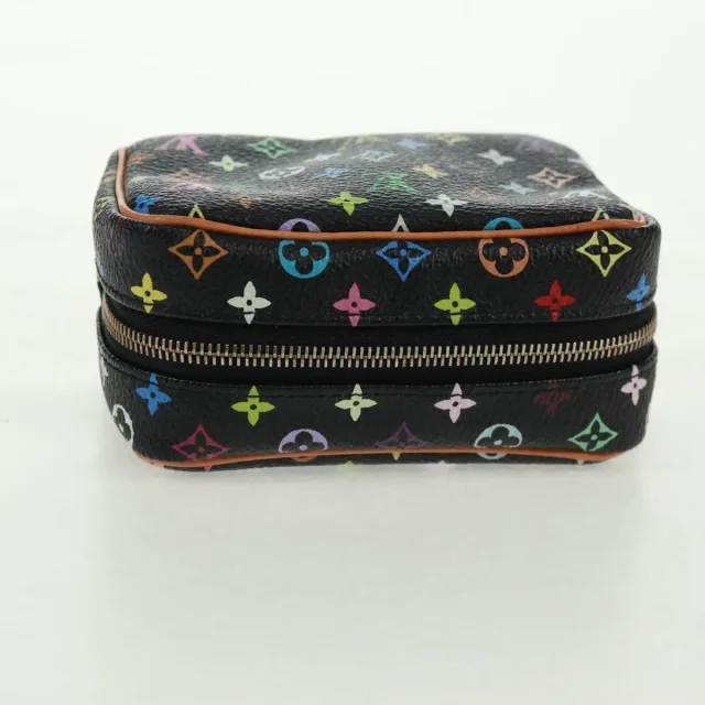 Louis Vuitton Wapity Trousse Monogram Multicolor Black Canvas Bag in Black Canvas from HEWI, photo 14 of 20