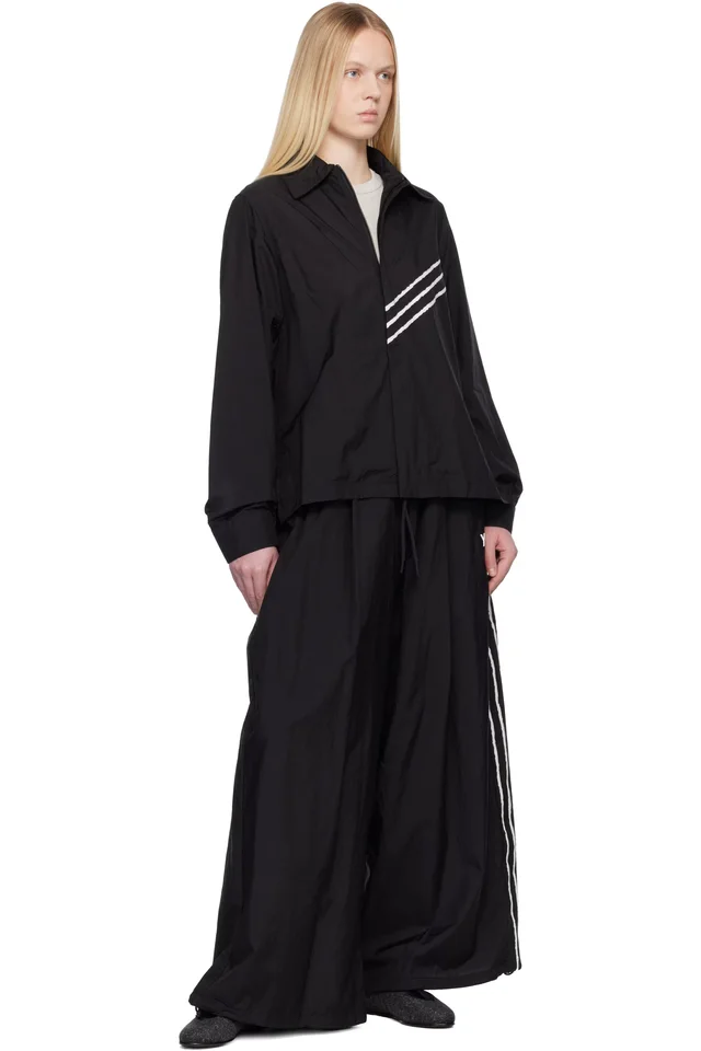 Y-3 Black 3S Shirt, photo 4 of 4 from SSENSE