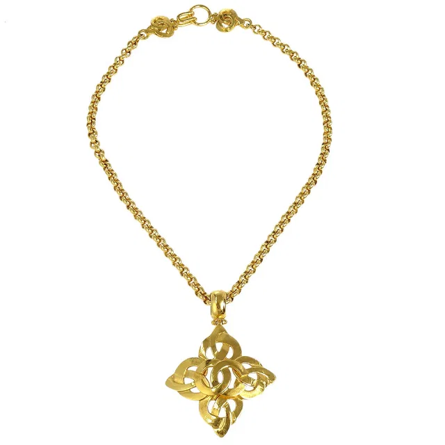 Chanel 1997 Spring Chain Pendant Necklace 97P from AMORE Vintage Tokyo