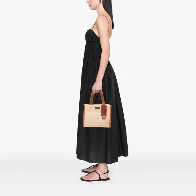 Beige Burberry Canvas Tote in Beige Canvas from Designer Revival, photo 6 of 6