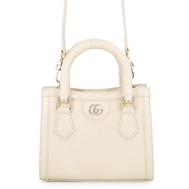 Gucci Diana 2WAYBag Ivory828356 Leather in Leather from GALLERY RARE
