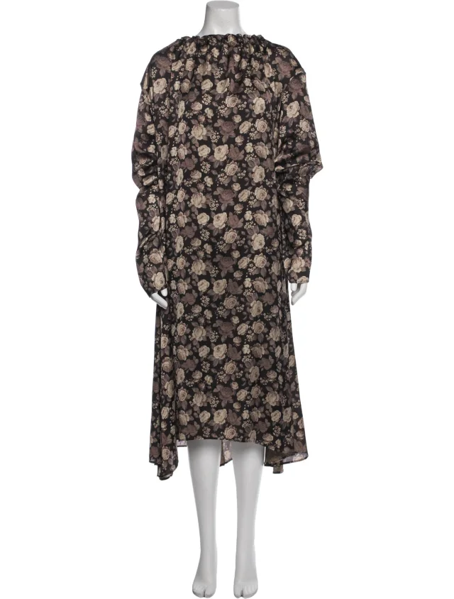 Balenciaga 2021 Midi Length Dress in black from The RealReal