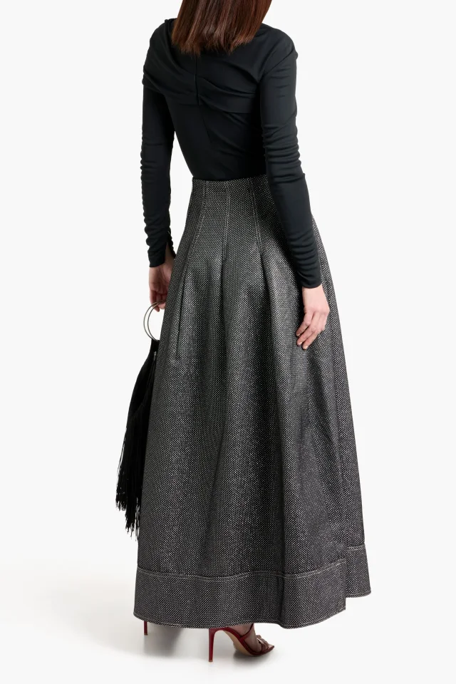 Carolina Herrera Asymmetric Draped Jersey Top, photo 3 of 4 from THE OUTNET