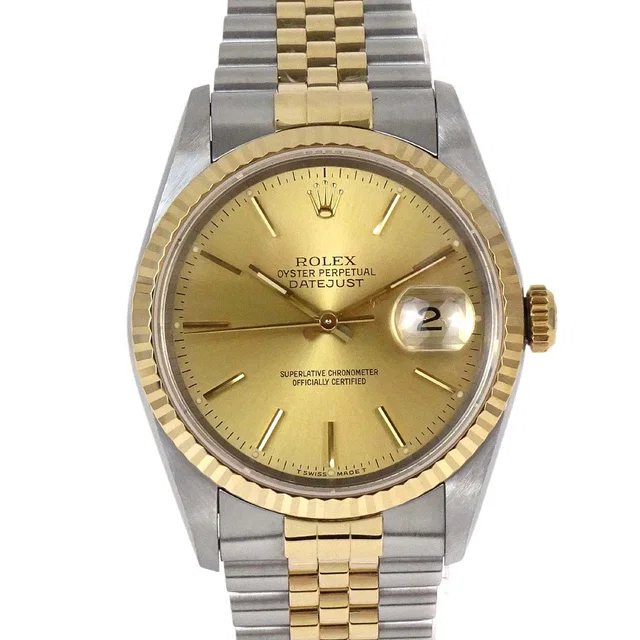 Rolex Oyster Perpetual Datejust 36mm Ref.16233 Self-winding Watch SS 18K from AMORE Vintage Tokyo