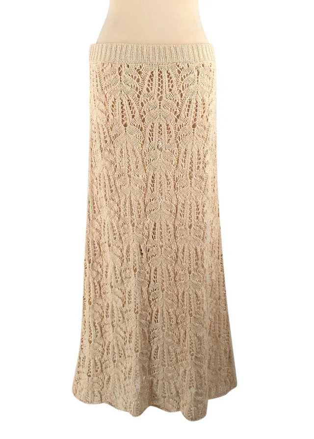 Jil Sander Magnolia Crochet Skirt from HEWI, photo 2 of 2