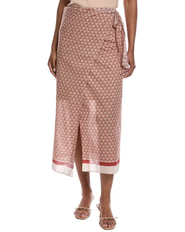 Brunello Cucinelli Wrap Panel Skirt, image 1 of 1 from Gilt
