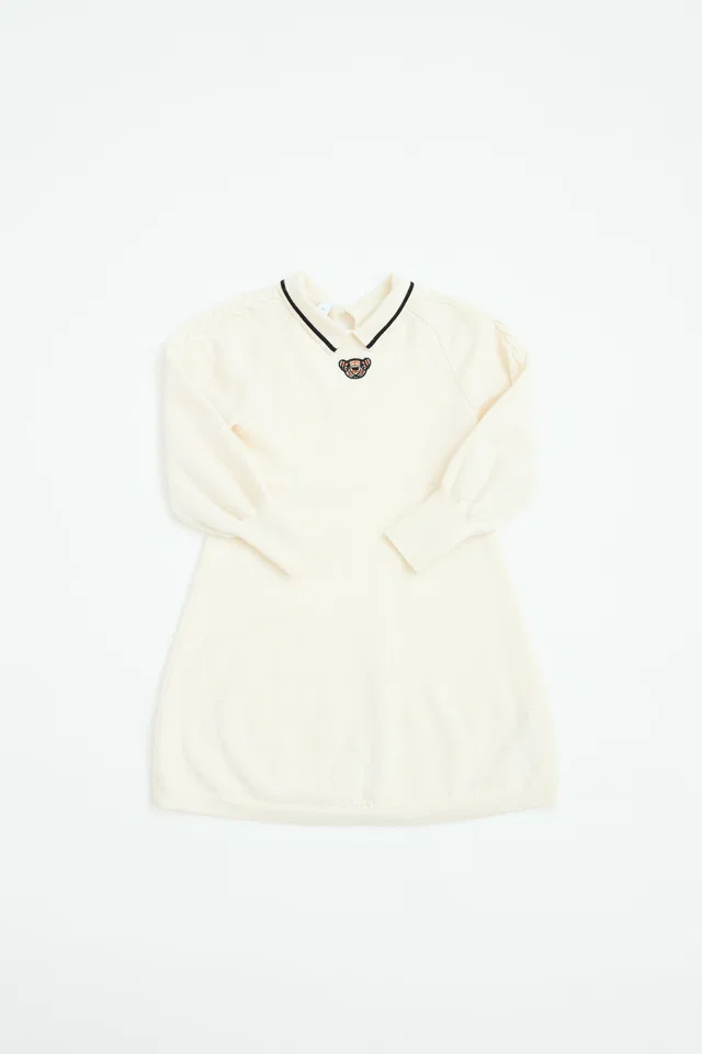 Burberry Kids Wool Knit Shirt Dress in Wool from VSP Consignment