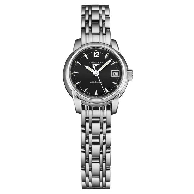 Longines Saint-Imier Collection Black Dial Ladies Watch L2.263.4.52.6 in silver|black|gray from Jomashop.com