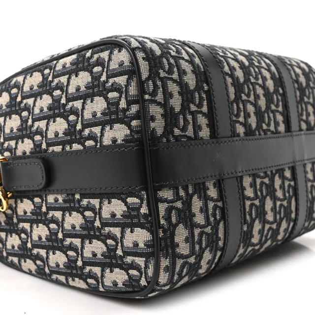 Dior Oblique Groove 25 Bag Blue in Blue Coated canvas from FASHIONPHILE, photo 9 of 10