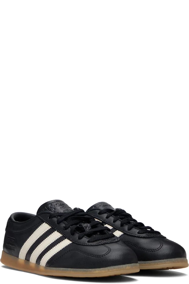 adidas Originals Black Gazelle Lo Pro Sneakers, photo 4 of 5 from SSENSE