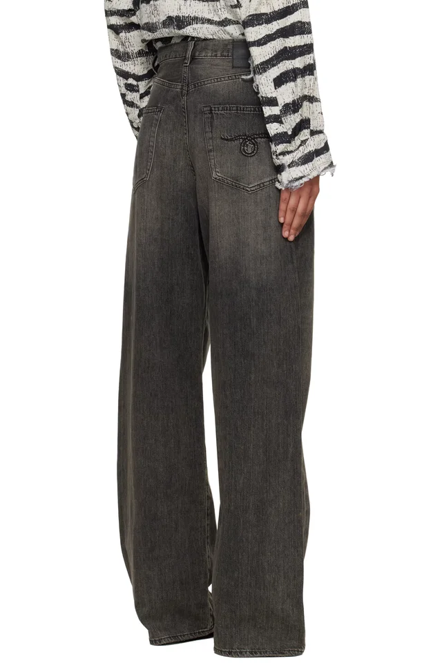 R13 Gray Damon Jeans, photo 3 of 4 from SSENSE