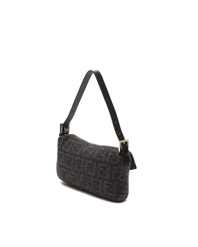 Fendi Zucca Baguette Wool Bag in Wool from A Retro Tale, photo 3 of 7