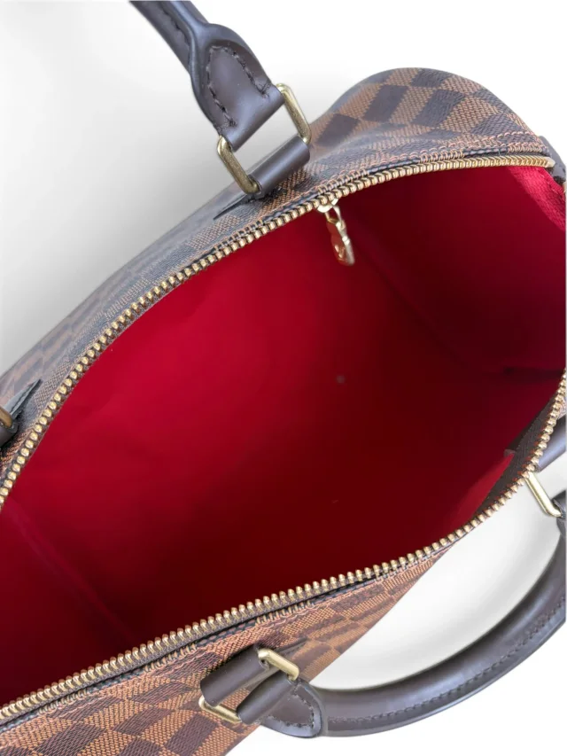 Louis Vuitton Damier Ebene Speedy 30 in Brown Coated canvas from Season 2 Consign, photo 11 of 11