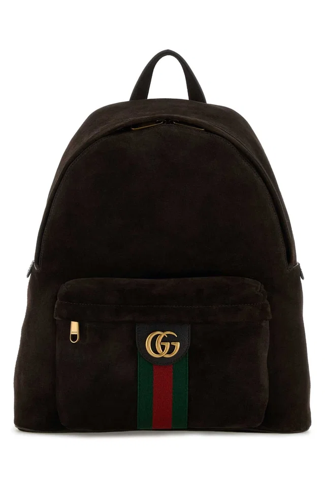 Gucci Ophidia Backpack — Brown in Brown Suede from HEWI