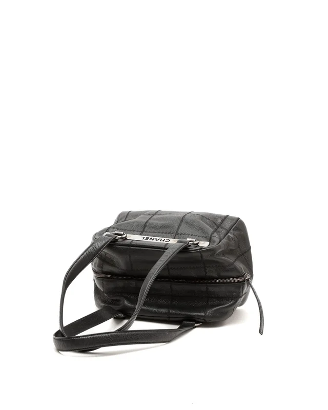 Chanel Chocolate Bar Handbag in Brown Caviar leather from A Retro Tale, photo 4 of 9