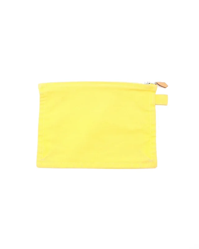 Hermès Toile Bora Pouch in Canvas from A Retro Tale, photo 2 of 5