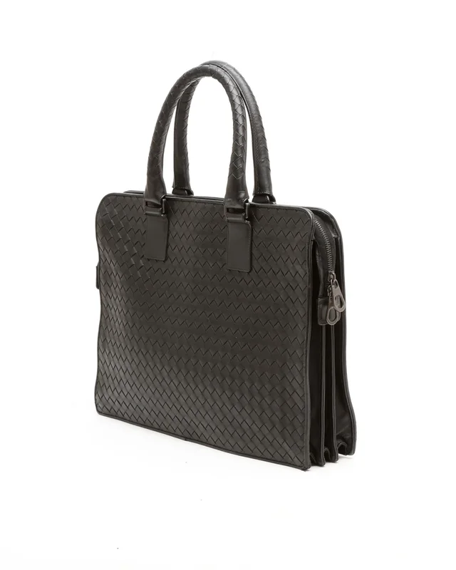 Bottega Veneta Intrecciato Business Bag in Woven leather from A Retro Tale, photo 2 of 15