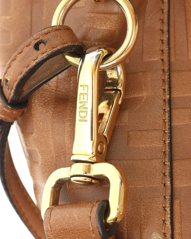Fendi Mini Mon Tresor Bucket Bag in Leather from A Retro Tale, photo 5 of 12