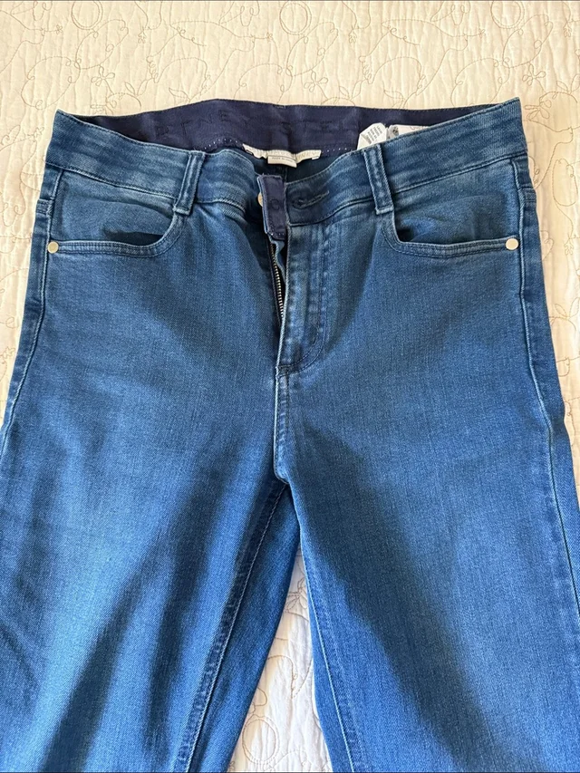 Stella McCartney High-Rise Blue Women's Jeans in blue Denim from Poshmark