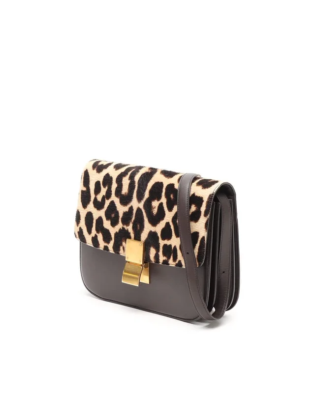 Celine Medium Leopard Pony Hair Box Bag from A Retro Tale, photo 2 of 11