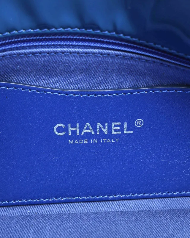 Chanel Patent Just Mademoiselle Bowling Bag in Patent leather from A Retro Tale, photo 6 of 9