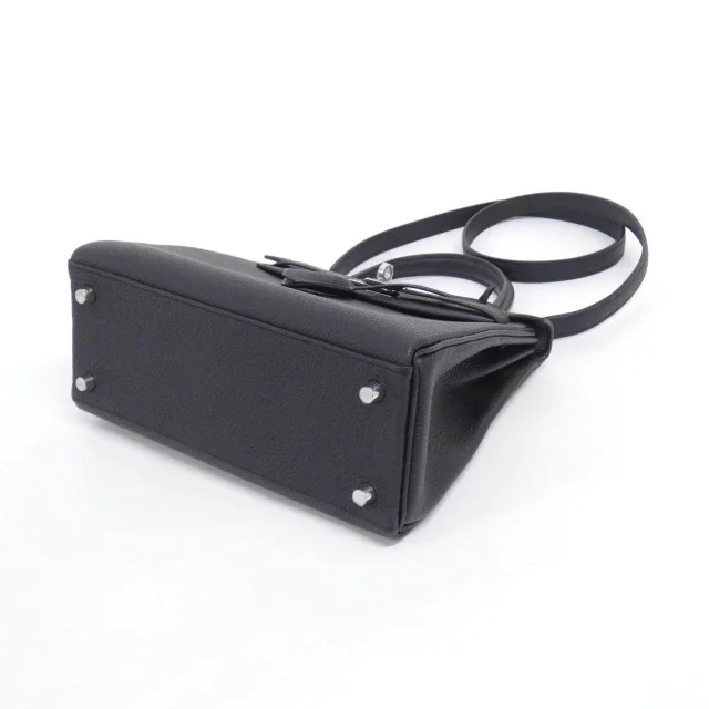 Hermès Kelly25 Togo in Black Calfskin from LuxUness, photo 3 of 7
