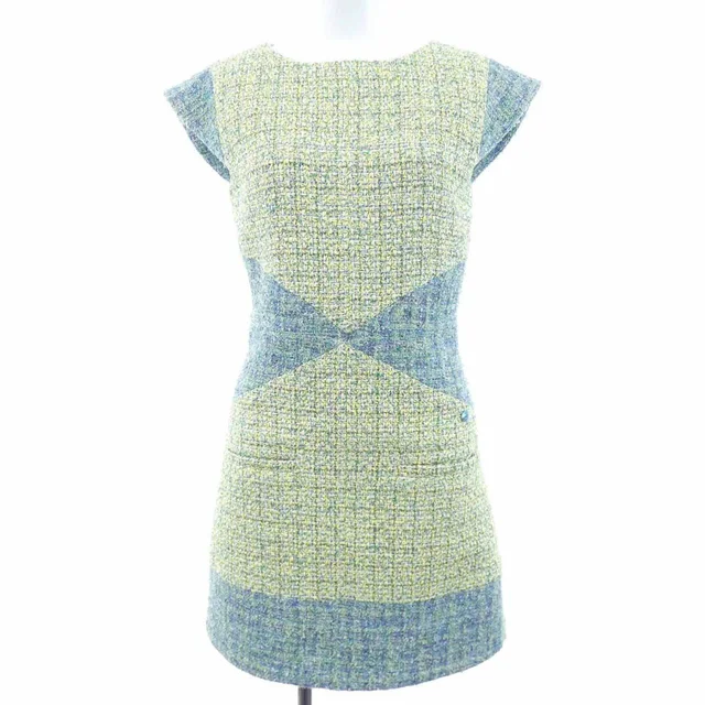 Chanel 18S Dress Green in Green from The Reluxe