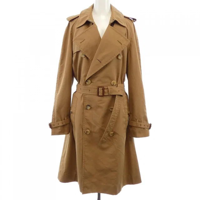 Gucci Trench Coat Brown in Brown from The Reluxe