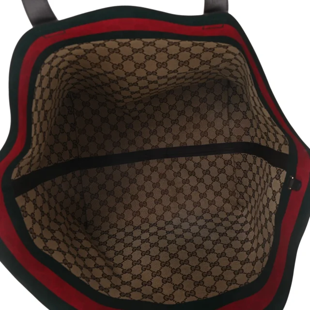 Gucci Monogram Medium Totissima Shopping Tote Beige Ebony in Beige Coated canvas from FASHIONPHILE, photo 5 of 9