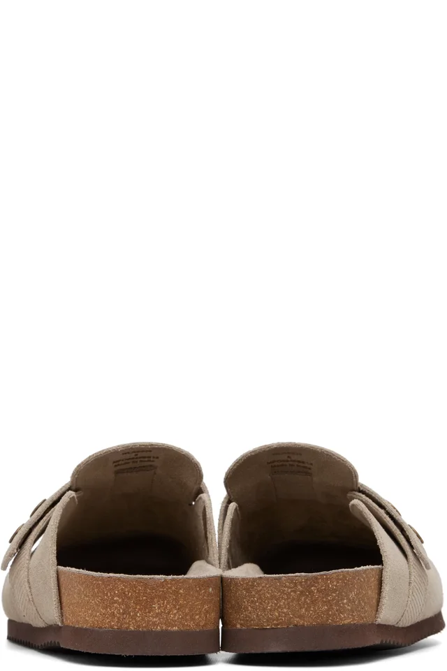 Barbour Taupe Bowman Slip-on Loafers, photo 2 of 5 from SSENSE