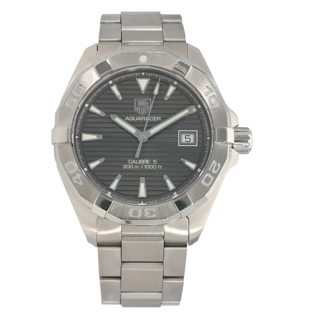 TAG Heuer Aquaracer WAY2113 41mm Stainless Steel Watch from H&T